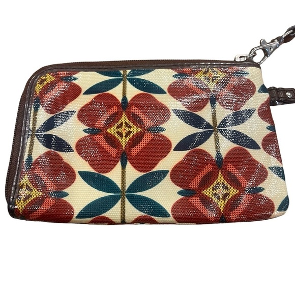 Fossil Wristlet Keyper Coated Canvas Wristlet - Picture 5 of 9